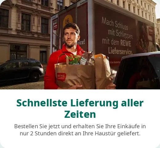 Schnellste Lieferung aller Zeiten