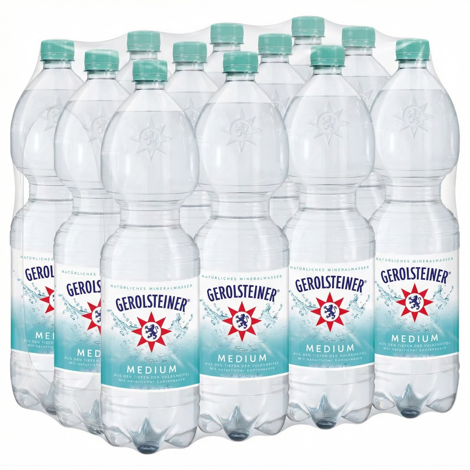 gerolsteiner_10bottles Mineralwasser Medium 10×1,5 l – Bild 1